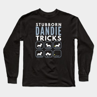 Stubborn Dandie Dinmont Terrier Tricks - Dog Training Long Sleeve T-Shirt